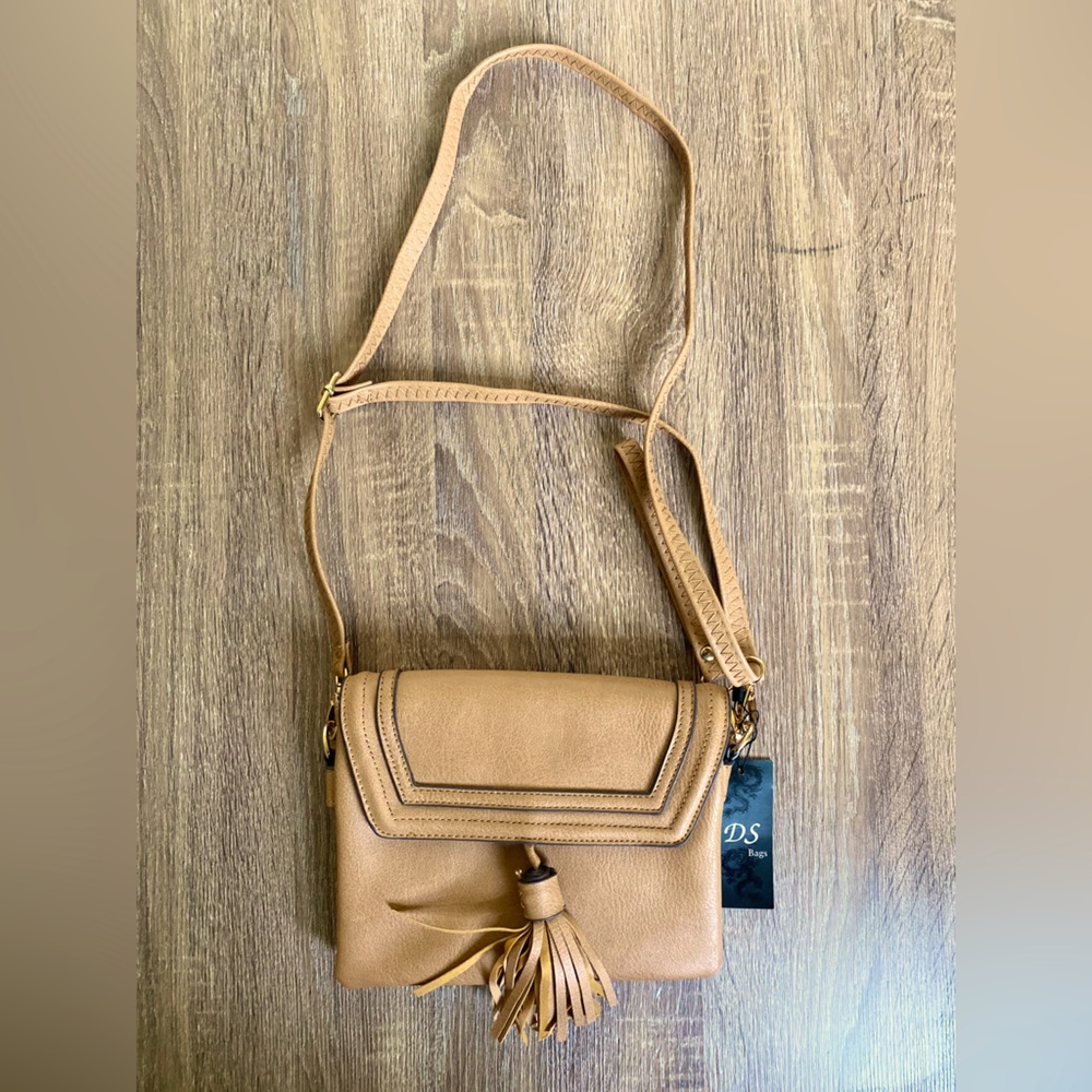 DS SHOULDER BAG CAMEL